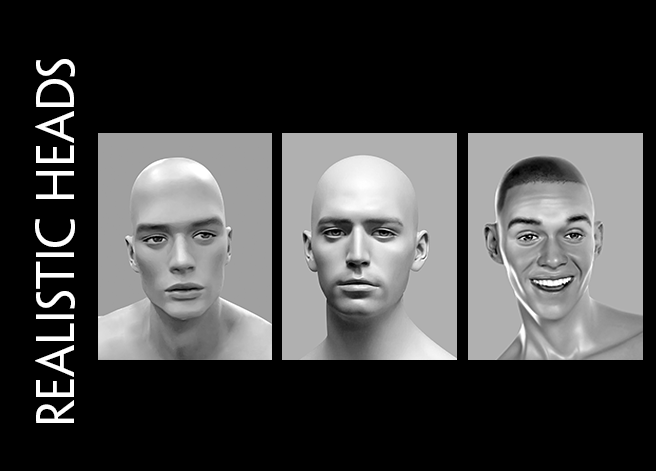 Cover Page_Male Heads_Realistic